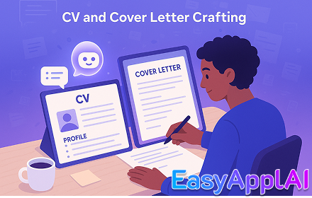 EasyApplAI Chrome Extension in action